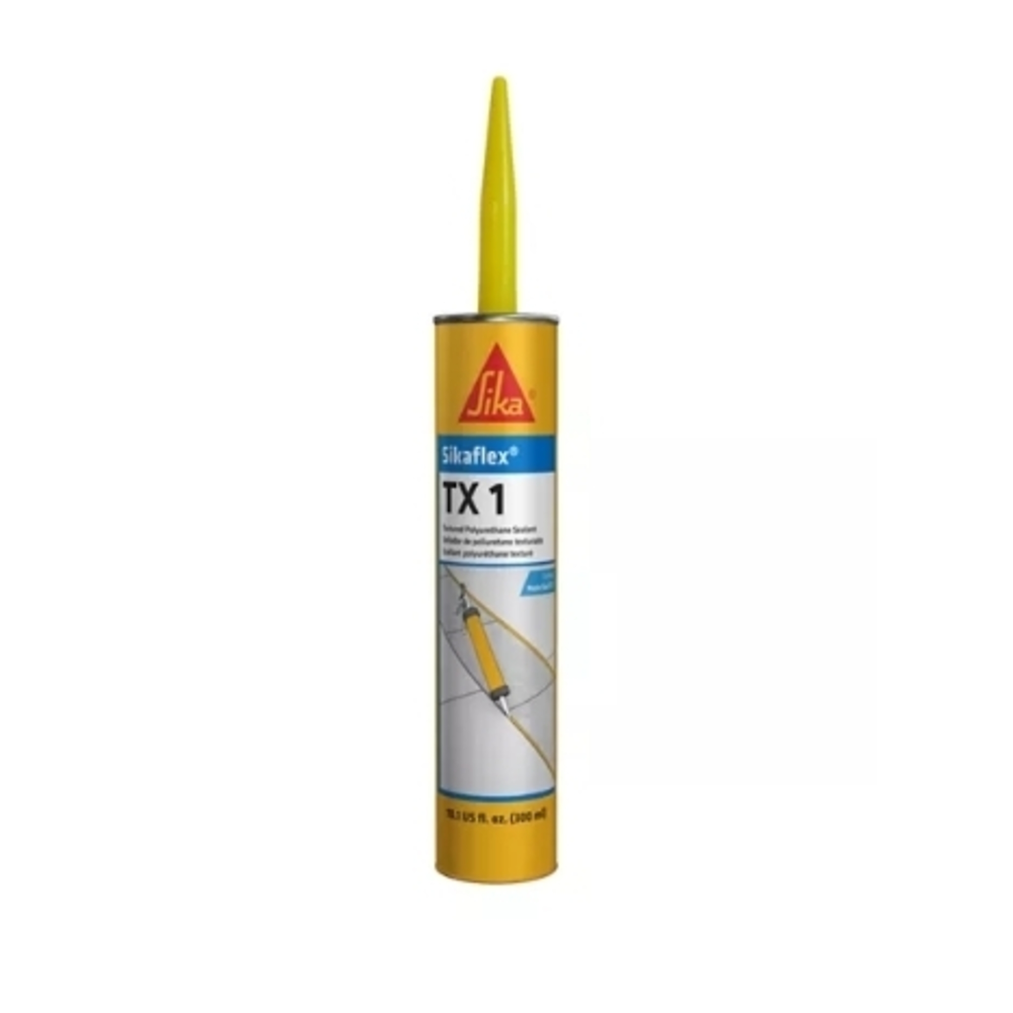 Sikaflex TX 1 One-Component Texturized Moisture-Curing Gun-Grade Elastomeric Polyurethane Sealant Limestone 300ml Cartridge, 30PK